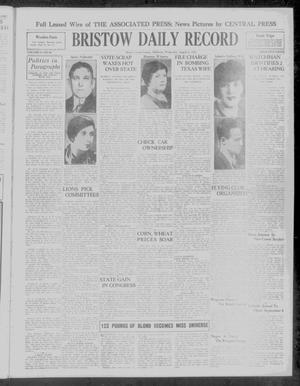 Bristow Daily Record (Bristow, Okla.), Vol. 9, No. 90, Ed. 1 Wednesday, August 6, 1930