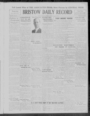 Bristow Daily Record (Bristow, Okla.), Vol. 9, No. 94, Ed. 1 Monday, August 11, 1930