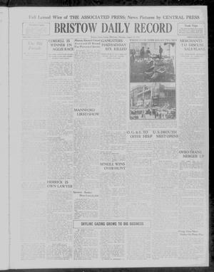 Bristow Daily Record (Bristow, Okla.), Vol. 9, No. 97, Ed. 1 Thursday, August 14, 1930