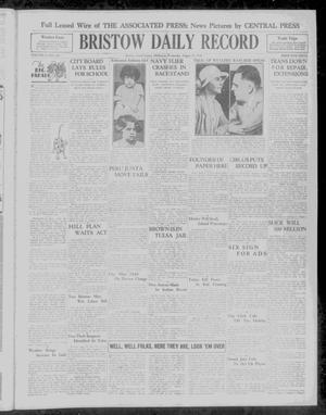 Bristow Daily Record (Bristow, Okla.), Vol. 9, No. 108, Ed. 1 Wednesday, August 27, 1930