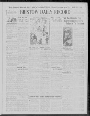 Bristow Daily Record (Bristow, Okla.), Vol. 9, No. 113, Ed. 1 Wednesday, September 3, 1930