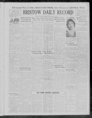 Bristow Daily Record (Bristow, Okla.), Vol. 9, No. 118, Ed. 1 Tuesday, September 9, 1930