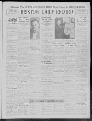 Bristow Daily Record (Bristow, Okla.), Vol. 9, No. 127, Ed. 1 Friday, September 19, 1930