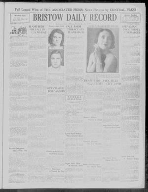 Bristow Daily Record (Bristow, Okla.), Vol. 9, No. 128, Ed. 1 Saturday, September 20, 1930