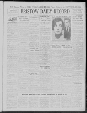 Bristow Daily Record (Bristow, Okla.), Vol. 9, No. 132, Ed. 1 Thursday, September 25, 1930