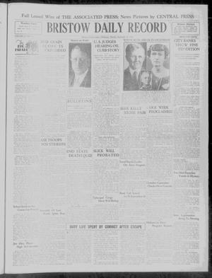 Bristow Daily Record (Bristow, Okla.), Vol. 9, No. 135, Ed. 1 Monday, September 29, 1930