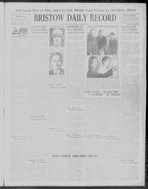 Bristow Daily Record (Bristow, Okla.), Vol. 9, No. 142, Ed. 1 Tuesday, October 7, 1930
