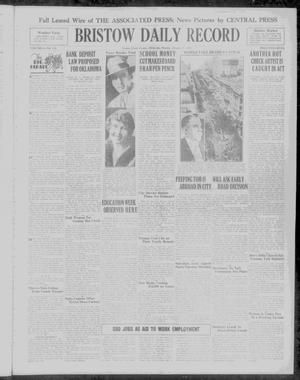 Bristow Daily Record (Bristow, Okla.), Vol. 9, No. 159, Ed. 1 Monday, October 27, 1930