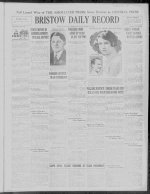 Bristow Daily Record (Bristow, Okla.), Vol. 9, No. 161, Ed. 1 Wednesday, October 29, 1930
