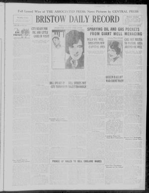 Bristow Daily Record (Bristow, Okla.), Vol. 9, No. 163, Ed. 1 Friday, October 31, 1930