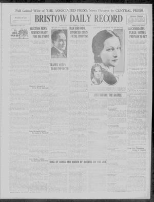 Bristow Daily Record (Bristow, Okla.), Vol. 9, No. 165, Ed. 1 Monday, November 3, 1930