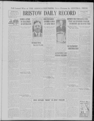 Bristow Daily Record (Bristow, Okla.), Vol. 9, No. 187, Ed. 1 Saturday, November 29, 1930