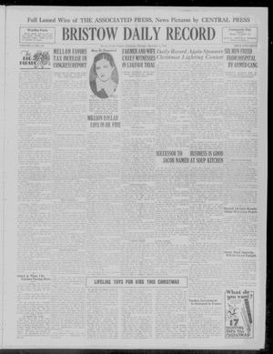 Bristow Daily Record (Bristow, Okla.), Vol. 9, No. 191, Ed. 1 Thursday, December 4, 1930