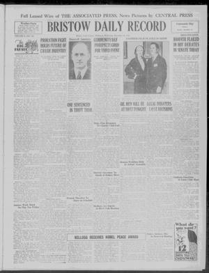 Bristow Daily Record (Bristow, Okla.), Vol. 9, No. 196, Ed. 1 Wednesday, December 10, 1930