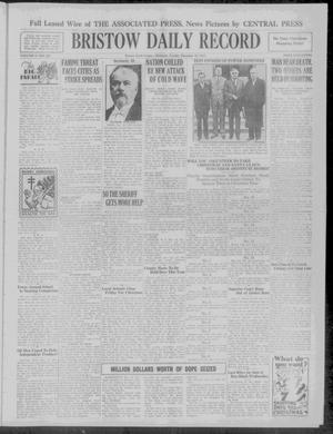 Bristow Daily Record (Bristow, Okla.), Vol. 9, No. 201, Ed. 1 Tuesday, December 16, 1930
