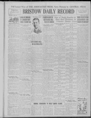 Bristow Daily Record (Bristow, Okla.), Vol. 9, No. 203, Ed. 1 Thursday, December 18, 1930