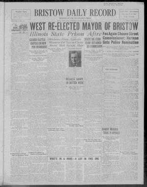 Bristow Daily Record (Bristow, Okla.), Vol. 9, No. 279, Ed. 1 Wednesday, March 18, 1931