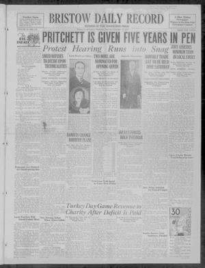 Bristow Daily Record (Bristow, Okla.), Vol. 10, No. 178, Ed. 1 Thursday, November 19, 1931