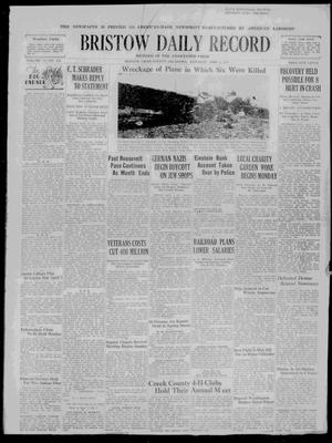 Bristow Daily Record (Bristow, Okla.), Vol. 11, No. 292, Ed. 1 Saturday, April 1, 1933