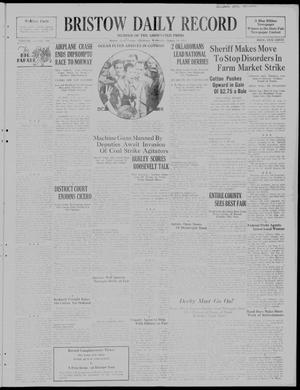 Bristow Daily Record (Bristow, Okla.), Vol. 11, No. 104, Ed. 1 Wednesday, August 24, 1932