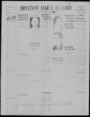 Bristow Daily Record (Bristow, Okla.), Vol. 11, No. 110, Ed. 1 Thursday, September 1, 1932