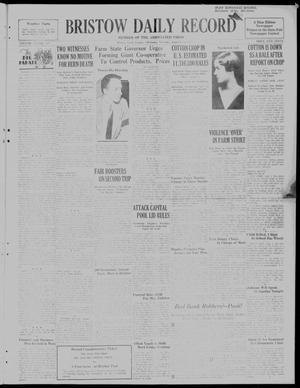 Bristow Daily Record (Bristow, Okla.), Vol. 11, No. 117, Ed. 1 Thursday, September 8, 1932