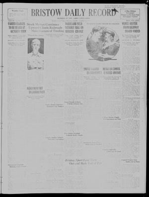 Primary view of object titled 'Bristow Daily Record (Bristow, Okla.), Vol. 11, No. 131, Ed. 1 Saturday, September 24, 1932'.