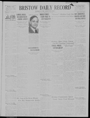 Bristow Daily Record (Bristow, Okla.), Vol. 11, No. 166, Ed. 1 Friday, November 4, 1932