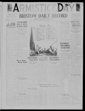 Bristow Daily Record (Bristow, Okla.), Vol. 11, No. 172, Ed. 1 Friday, November 11, 1932