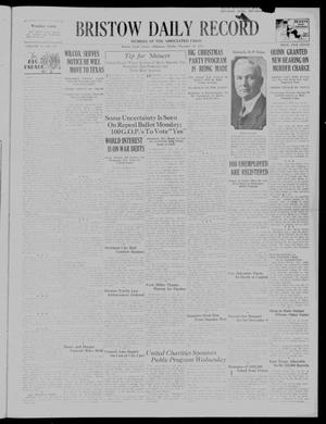 Bristow Daily Record (Bristow, Okla.), Vol. 11, No. 197, Ed. 1 Tuesday, November 29, 1932