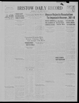 Bristow Daily Record (Bristow, Okla.), Vol. 11, No. 199, Ed. 1 Tuesday, December 13, 1932