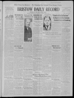 Bristow Daily Record (Bristow, Okla.), Vol. 11, No. 309, Ed. 1 Friday, April 21, 1933