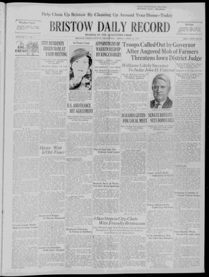 Bristow Daily Record (Bristow, Okla.), Vol. 12, No. 5, Ed. 1 Friday, April 28, 1933