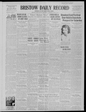 Bristow Daily Record (Bristow, Okla.), Vol. 12, No. 16, Ed. 1 Thursday, May 11, 1933