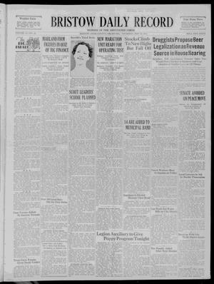 Bristow Daily Record (Bristow, Okla.), Vol. 12, No. 28, Ed. 1 Thursday, May 25, 1933
