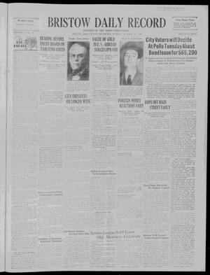 Bristow Daily Record (Bristow, Okla.), Vol. 12, No. 159, Ed. 1 Monday, October 30, 1933