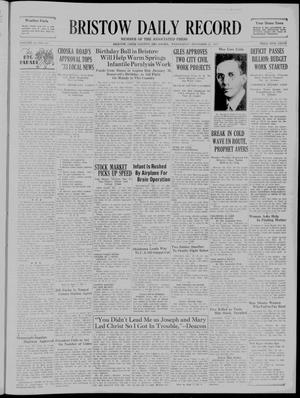 Bristow Daily Record (Bristow, Okla.), Vol. 12, No. 207, Ed. 1 Wednesday, December 27, 1933