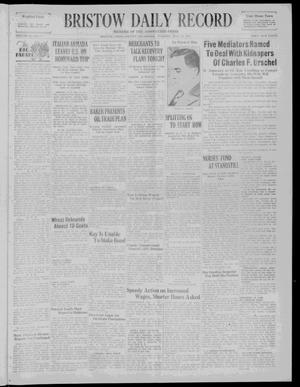 Bristow Daily Record (Bristow, Okla.), Vol. 12, No. 77, Ed. 1 Tuesday, July 25, 1933