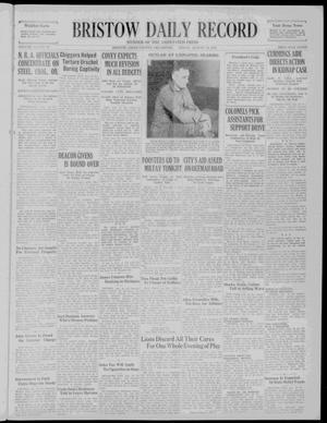 Bristow Daily Record (Bristow, Okla.), Vol. 12, No. 98, Ed. 1 Friday, August 18, 1933