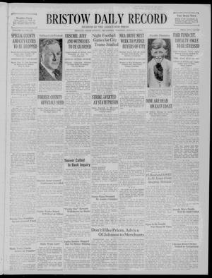 Bristow Daily Record (Bristow, Okla.), Vol. 12, No. 101, Ed. 1 Tuesday, August 22, 1933