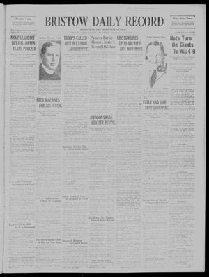 Bristow Daily Record (Bristow, Okla.), Vol. 12, No. 138, Ed. 1 Thursday, October 5, 1933