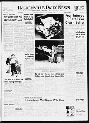 Holdenville Daily News (Holdenville, Okla.), Vol. 32, No. 12, Ed. 1 Sunday, November 30, 1958