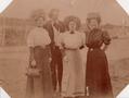 Photograph: May Lillie and Three Unknown People