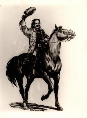 Sketch of Pawnee Bill