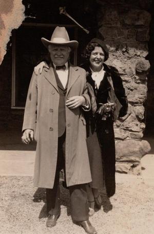 Pawnee Bill and Unknown Woman