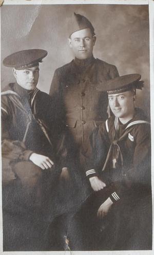 Three World War I Soldiers
