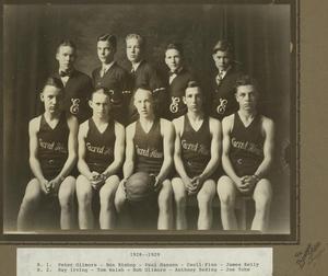 1928--1929 Men's Basketball Team