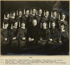 Primary view of 1942 Graduate Students