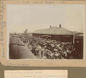 Primary view of Rock Island Depot 1901