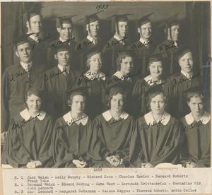 1933 Graduate Students